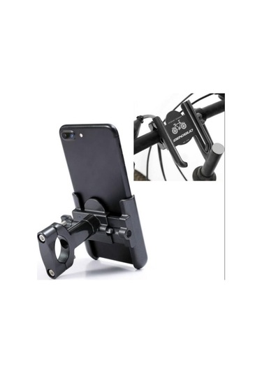 Forte Gt 360 Derece Bisiklet ve Motorsiklet Telefon Tutucu Xbyc 2 Siyah