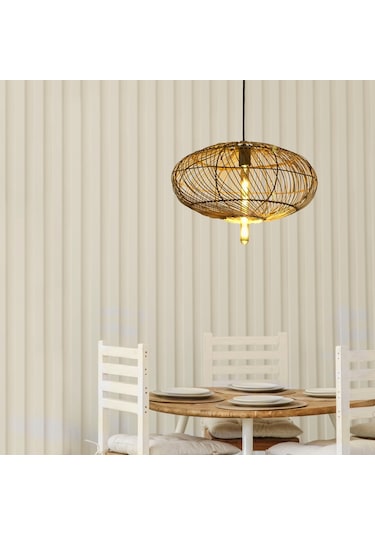 Bambu Aydınlatma: Ellips 50Cm