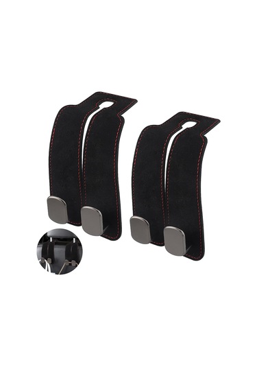 Adet Çok Fonksiyonlu Araba Koltuk Başlığı Kancaları, Araba Arka Koltuk Kancaları, Araba Arka Çamurluk Koltuk Başlığı Kancaları, Araba Aksesuarları İç Mekan