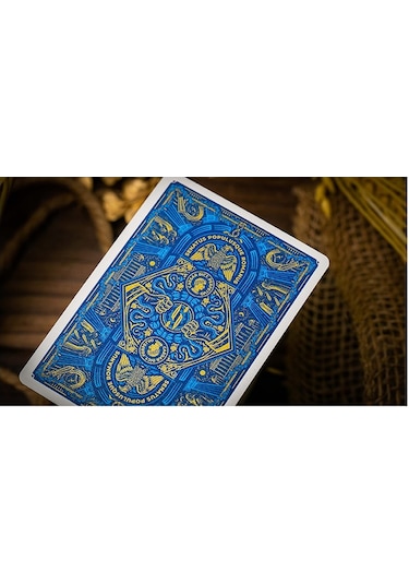 Twpcc Riffle Shuffle Caesar Blue Premium Oyun Kağıdı Koleksiyonluk İskambil Kartları