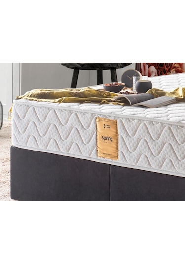 Nironyatak Niron Spring Visco Tek Kişilik Yaylı Visco Yatak 80X200 Cm Lüks E