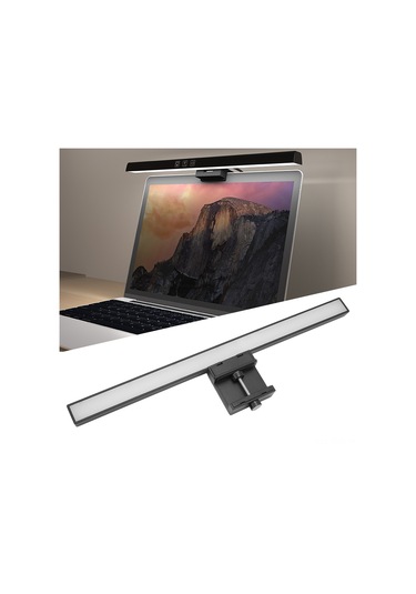 Springsun Led Monitör Işık Çubuğu - 3 Renk Modu, Dokunmatik Kontrol, 60 Dakika Zamanlayıcı, Göz Korumalı Asimetrik Işık, Type-c Arayüzü