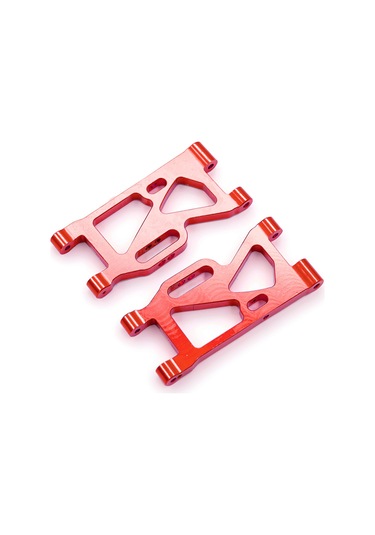 Xiyyadms Wltoys 1/14 144001 İçin Alüminyum Süspansiyon Kolu Ve Salıncak Kolu Yükseltme Seti Kırmızı