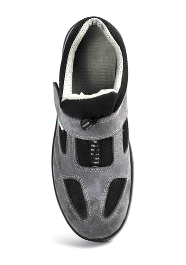 Yepa 114 S1 Gri Süet Yazlık Çelik Burun İş Ayakkabısı