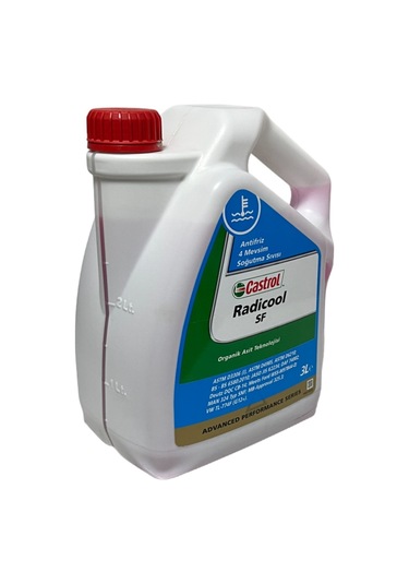 Castrol Radicool Sf 4 Mevsimlik Kırmızı Antifriz 3 Litre