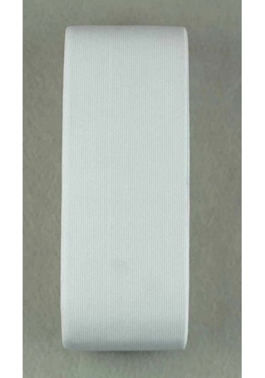 Beyaz 3 Cm Paça, Bel Ve Don Lastiği 1 Paket 5 Metre