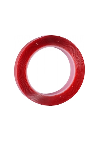 Carpi 20 Mm x 5 Mt Çift Taraflı Silikonlu Bant Şeffaf Br6570175