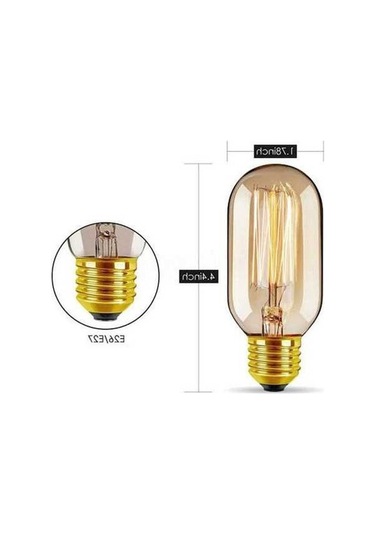 Novahub 6 Adet E27 Vintage Endüstriyel Retro Edison Led Lamba, Dekorasyon Işıkları, Led Filament, Endüstriyel Aydınlatma, Ev Ve Otel İçin 6 Li Paket