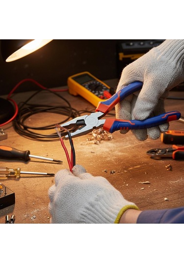 Workpro Wp201007 200mm/160mm Profesyonel 3 Lü Pense Seti