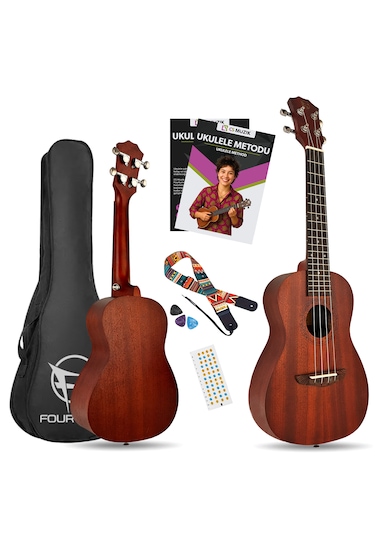 Fourtune Raya UKC-23MN Concert Ukulele Maun Hakiki Ağaç (ÖZEL SERİ)