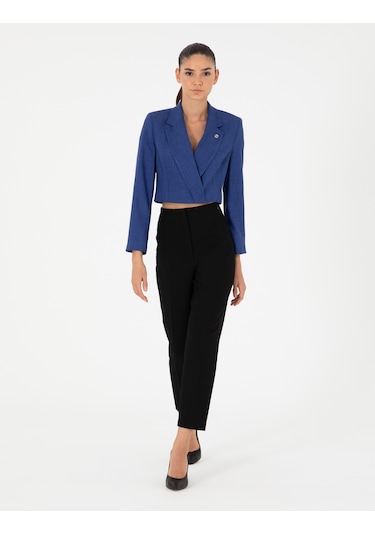 Pierre Cardin Kadın Siyah Pantolon 50290370-vr046 Siyah