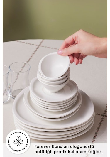 Karaca  Forever Bone Cosima 26 Parça 6 Kişilik Kahvaltı Takımı