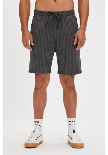 Bad Bear Homer Sweatshort Erkek Şort-28447 - Antrasit