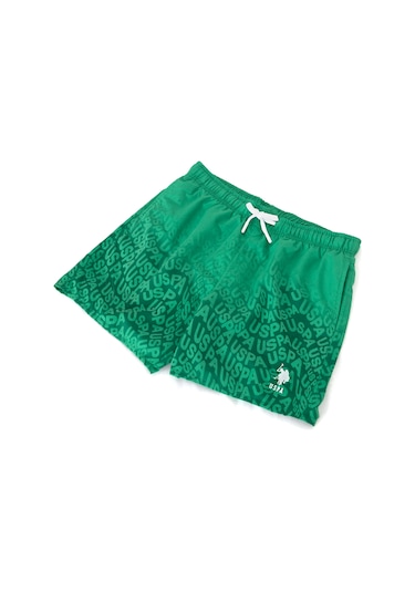 U.s. Polo Assn. Erkek Yeşil Deniz Şortu 50300020-vr054 Yesıl