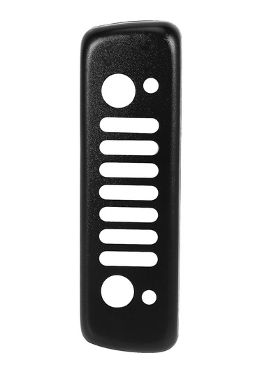 Symbee Jeep Wrangler Jk 2007-2016 İçin Alüminyum Arka Fren Lambası Kapağı, Siyah, Direk Monte, Dayanıklı