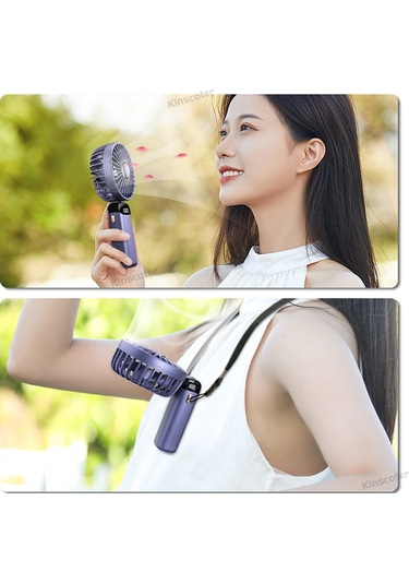 Taşınabilir Usb El Tipi Vantilatör Ekran Ve Telefon Tutucu Beyaz,