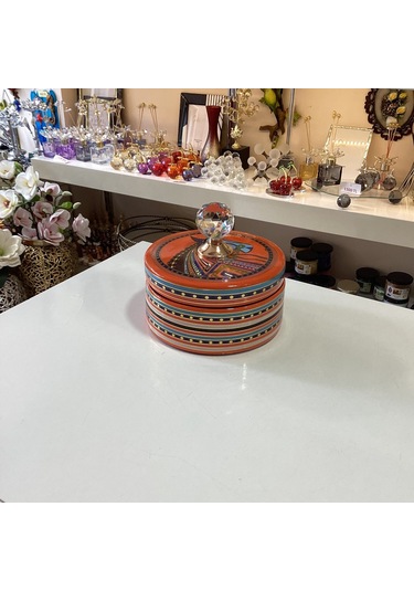 Dekoratif Renkli Küp 15 Cm