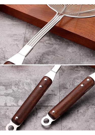 Hazdev Kazen Ve Kızartma İçin Metal Süzgeç Ve Çırpıcı 134392760