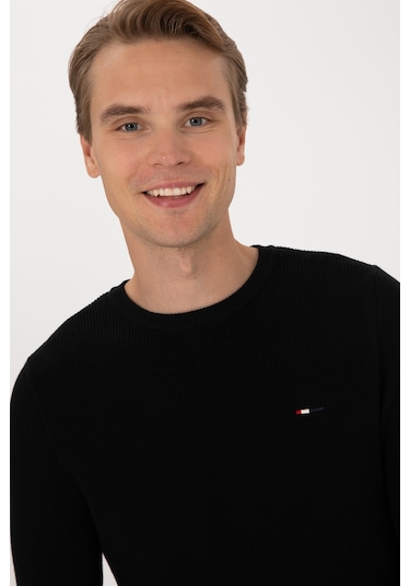 U.s. Polo Assn. Erkek Siyah Kazak /triko 50313667-vr046 Siyah