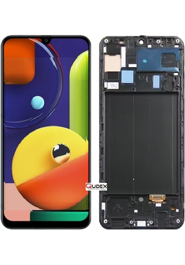 Samsung Galaxy Uyumlu  A30 Sm-a305f Lcd Ekran Dokunmatik Çıtalı I