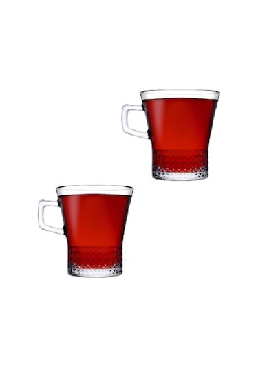 Paşabahçe 55703 Kuvars Kulplu Bardak 250 Cc 4 Adet