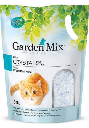 Garden Mix Silika Kristal Kedi Kumu 9 x 3800 ML