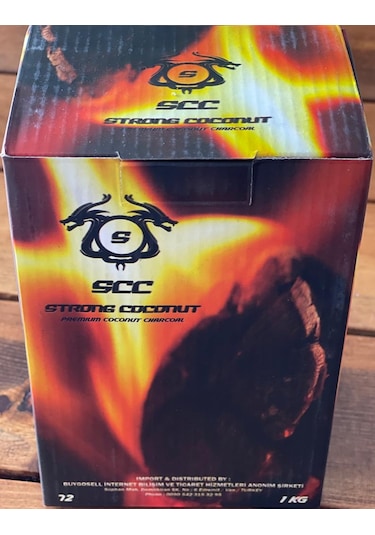 Scc Strong Coconut Nargile Kömürü 1 KG 72 Adet