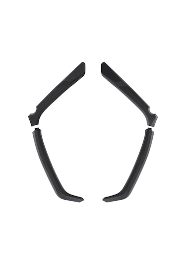 GP Kompozit  Yamaha NMAX 125 / 155 2021-2024 Uyumlu Bacak Koruma Siyah