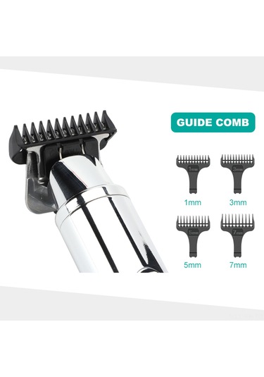 Vkemall Vgr365 3 Lü Şarjlı Erkek Tıraş Makinesi - Sakal, Saç Ve Kaş Kırpma Aleti