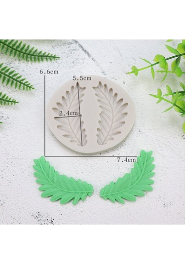 Gatherco Yaprak Çikolata Kalıbı 3d Silikon Kalıp Yaprak Şeker Kalıbı Yumuşak Şeker Kalıbı Dıy Pasta Dekorasyonunda Kullanılır