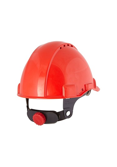 Bbu Cng 600 Vidalı Baret - Kırmızı Renk - 53-63 Cm