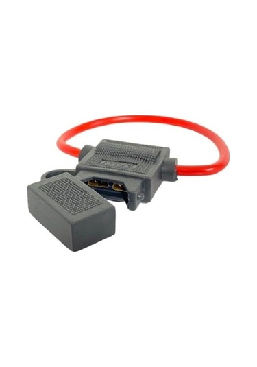 Bıçak Sigorta Ara Klipsi Yuvası Sigortalık Kapaklı Kablolu