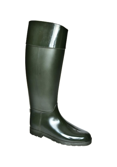 Fox Shoes T858712109 Haki Yağmur Çizmesi Haki-suni Deri Haki