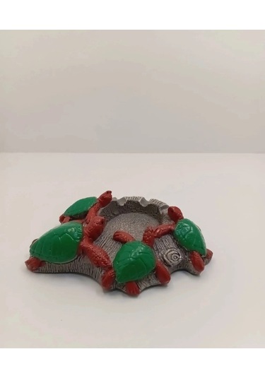 Tedi Sanat Dekoratif Kaplumbağa Küllük