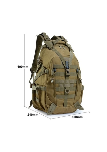 Ebitda Yüksek Kapasiteli Outdoor Sırt Çantası - Dayanıklı Oxford Kumaş, 20-35l Siyah Siyah