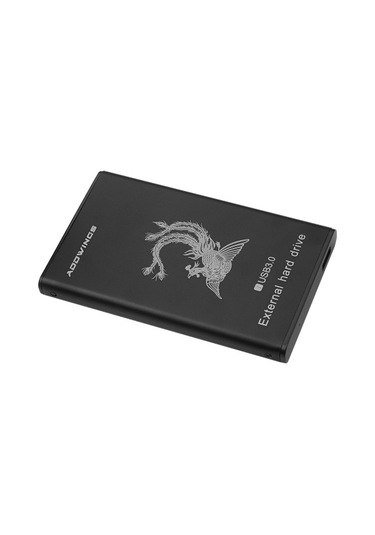 Addwıngs 2.5'' Taşınabilir 320gb Harici Sabit Disk Mobil Usb3.0 Hdd Yüksek Güvenlik/otomatik Kopyalama/masaüstü Dizüstü Bilgisayarla Uyumlu, Siyah