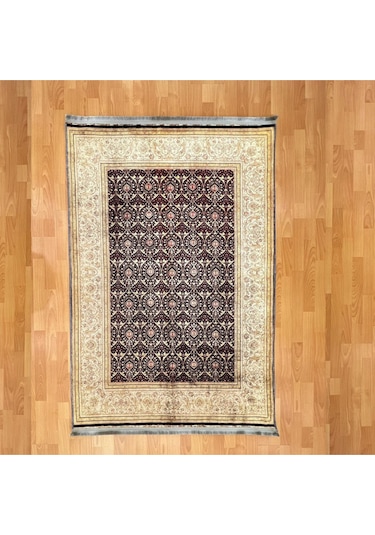 Şah Abbasi Desenli 120 X 180 Cm Dijital Baskı Halı Bej