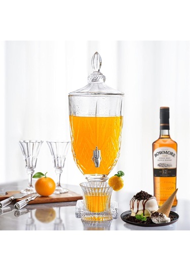 3l Cam Içecek Dağıtıcı, Kristal Tasarım