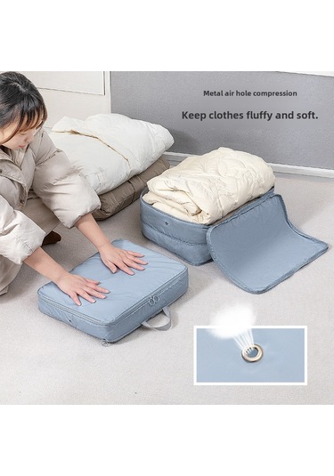 Singree Kıyafetler İçin Sıkıştırıcı Depolama Çantası - Seyahat Ve Ev İçin Yer Tasarrufu Sağlar, Pembe Orta Boy Pembe Orta