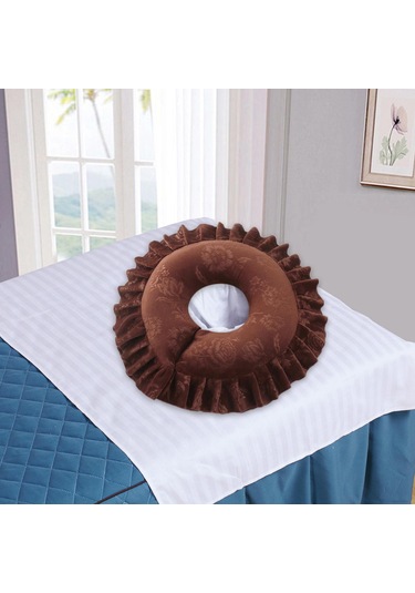 Suntek Boyun Yastığı U Şekilli Yıkanabilir Kahverengi Kahverengi