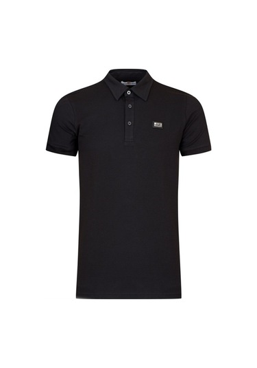 Bearraybon Erkek Polo Yaka T-Shirt-Siyah (504686204) Siyah