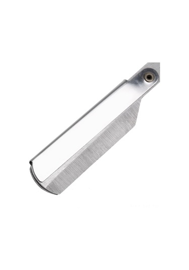 Mufunye Berberler Ve Kuaförler İçin Paslanmaz Çelik Katlanabilir Tıraş Bıçağı - 21,5 Cm