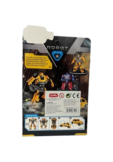 Ctoys 339-92 Kutuda Robota Dönüşebilen Araba Oyuncak