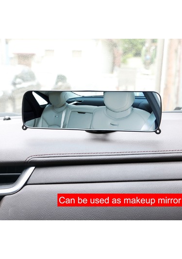 Qingmipy Geniş Görüşlü Yüksek Kaliteli Anti-parmaklı Cam Sürekli Aracı Gözetleme Aynası Mavi, Plastik