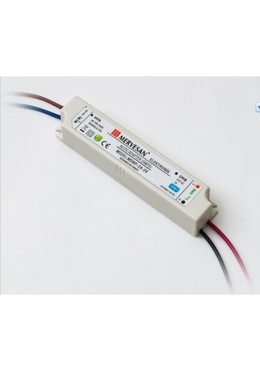 Mervesan 18 Watt 12v 1.5 Amper Led Adaptör Ip67 Mtwp-18-12