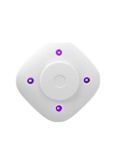 Novahub Usb Şarjlı Uv-c Ultraviyole Mini Dezenfeksiyon Lambası, Klozet Ve Evde Kullanım İçin Beyaz, Hijyen Çözümü Beyaz