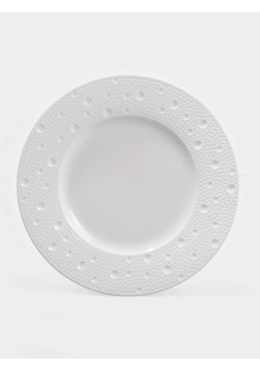 Magistro İki Adet Fray Yemek Tabağı Seti, 20 Cm Çapında, Porselen. 344082579 Beyaz