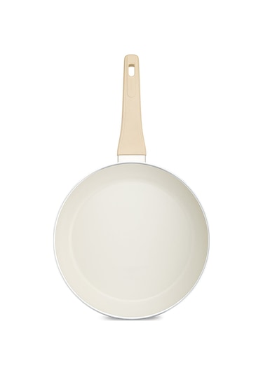 Jumbo Swiss Crystal Dark Cream Tava 24 Cm Dark Cream