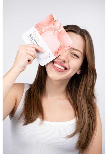Bio Collagen Melting Gel Mask Kolajen & Hyaluronik Asit Nemlendirici Yüz Maskesi