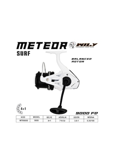 Wily Meteor 9000 Olta Makinası 1 Bb